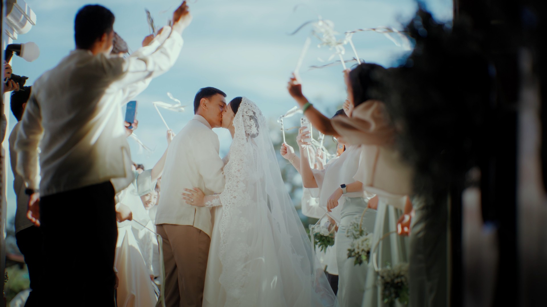 Wedding film still